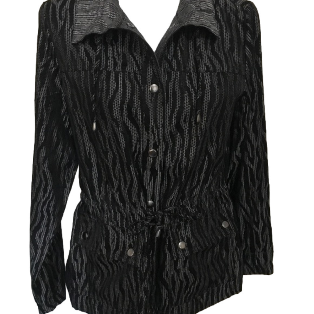 Ruby Road Snap Front polyester Jacket - image 1